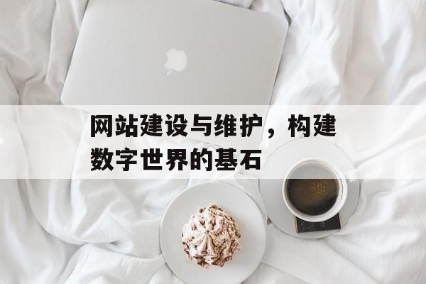 网站建设与维护，构建数字世界的基石