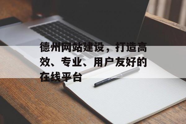 德州网站建设，打造高效、专业、用户友好的在线平台
