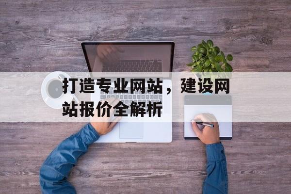 打造专业网站，建设网站报价全解析