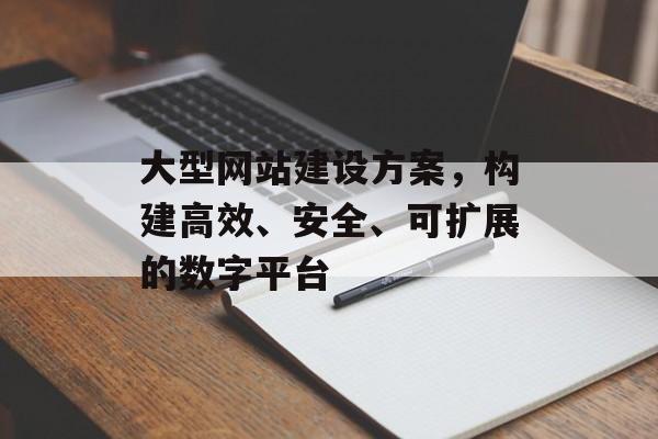 大型网站建设方案,构建高效、安全、可扩展的数字平台 大型网站建设方案,构建高效、安全、可扩展的数字平台